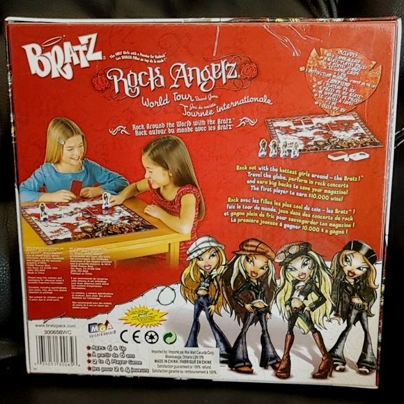 🌺NWOT🌺Bratz Rock Angelz World Tour Game - Picture 3 of 7